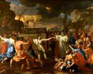 Nicolas Poussin - The Adoration of the Golden Calf